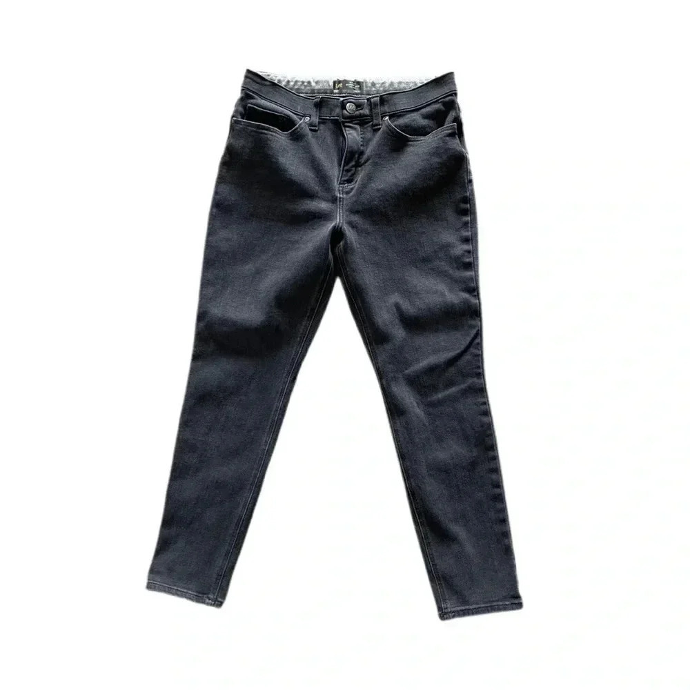 Lee Slim Fit Skinny Leg Mid Rise Jeans Women’s 8S Black